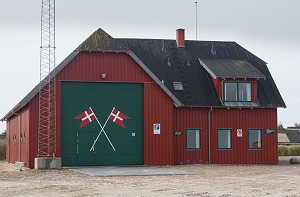 Redningsstationen ved Thorupstrand er en del af kystredningstjenesten.